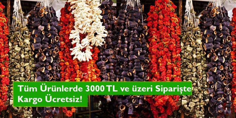 3000 TL ve Üzeri Gaziantep Şehir içi Siparişleriniz Aynı Gün Kendi Aracımızla Teslim Edilir.